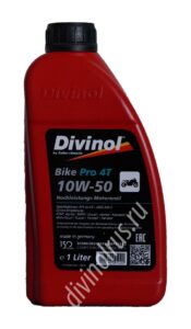 Divinol Bike Pro 4T 10W-50