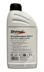Divinol Bremsflussigkeit DOT 4