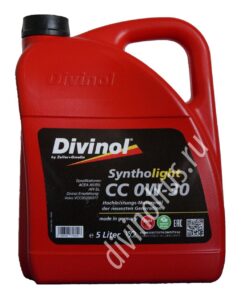 Divinol Syntholight CC 0W-30 