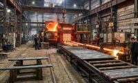 цех где изготавливают литые металлические стержни